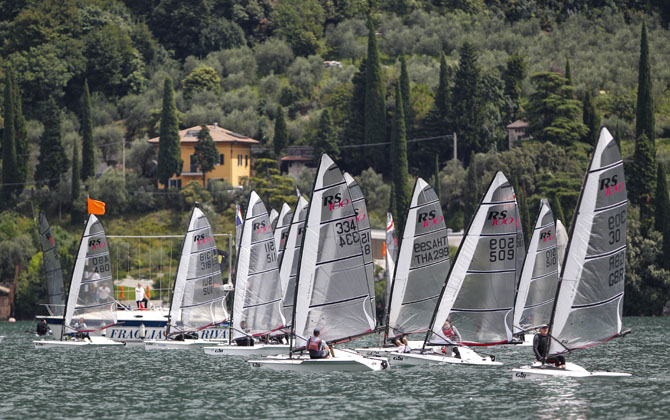Gill RS100 European Champs, Lake Garda, 2014 Gill RS100 European Champs, Lake Garda, 2014