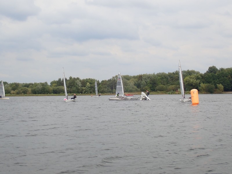 Competitors enjoyed challenging gusty conditions