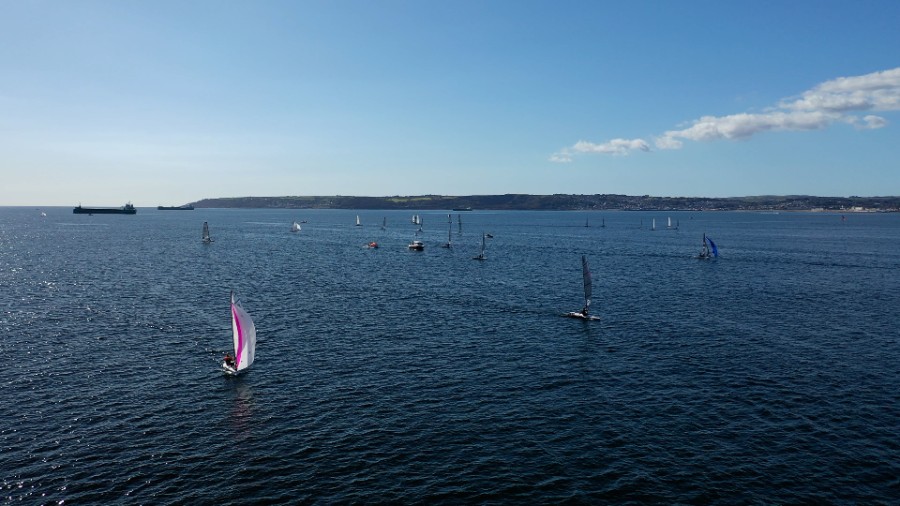 Noble Marine RS100, RS500, RS600 Nationals 2025 Mounts Bay - day 1
