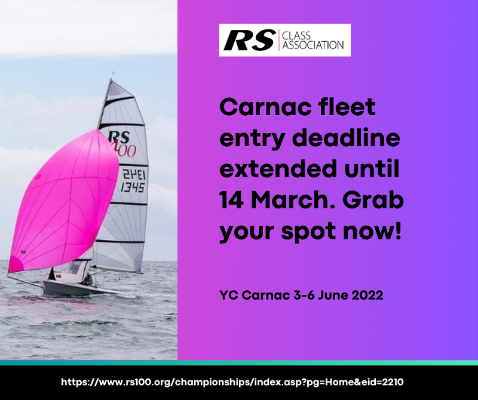 More information on Carnac Fleet Deadline Extended to 14 March
