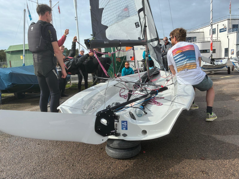 More information on New sailors join the Class Training Day at Lymington with Charlie Gran and an RS demo boat